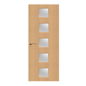 Beech Veneer - 10G - Glazed Door (FD30)