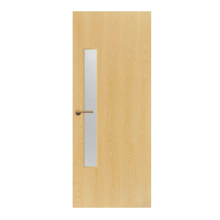 Ash Veneer - 18G - Glazed Door (FD30)