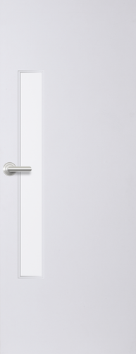 Paint Grade - 18G - Glazed Fire Door FD60