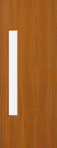 Sapele Veneer - 18G - Glazed Door (FD30)