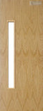 Oak Veneer - 18G - Glazed Door (FD30)
