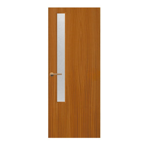 Sapele Veneer - 20G - Glazed Door (FD30)