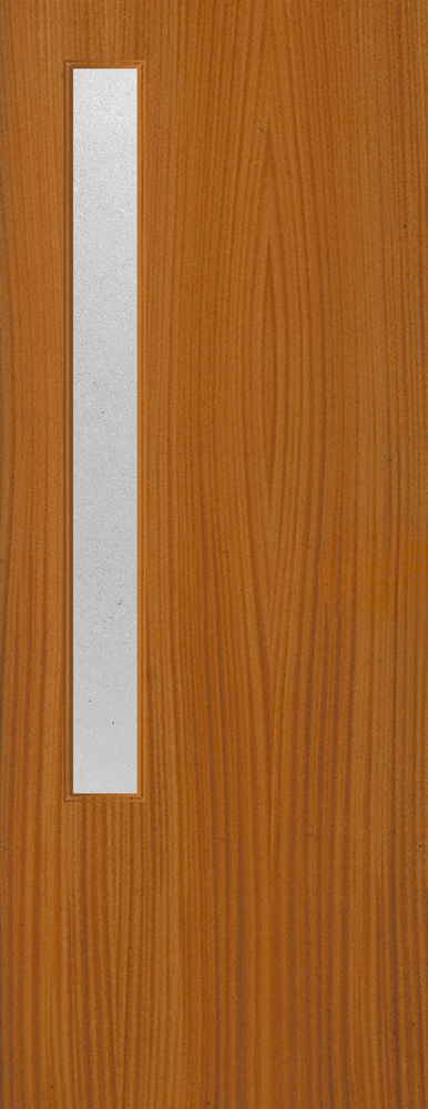 Sapele Veneer - 20G - Glazed Door (FD30)