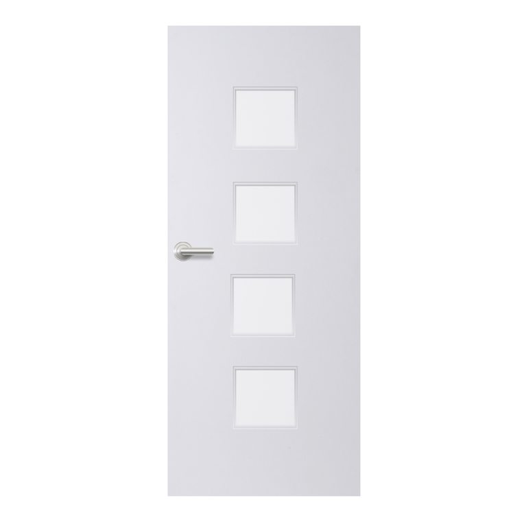 Paint Grade - 22G - Glazed Fire Door FD60