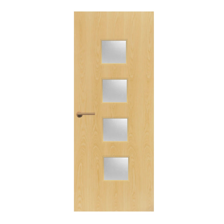 Ash Veneer - 22G - Glazed Door (FD30)