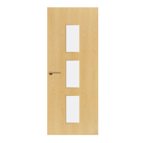 Ash Veneer - 23G - Glazed Door (FD30)