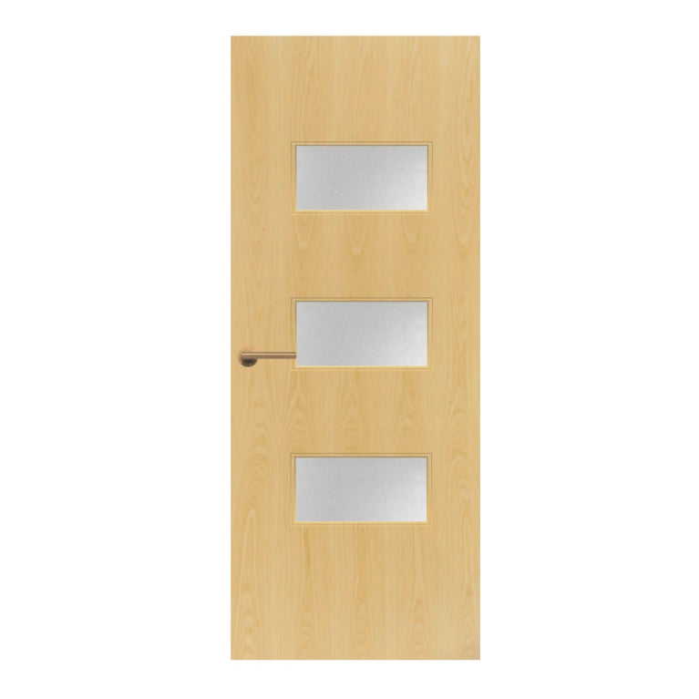 Ash Veneer - 24G - Glazed Door (FD30)