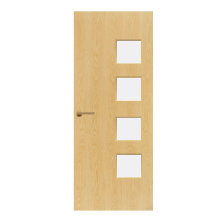 Ash Veneer - 26G - Glazed Door (FD30)