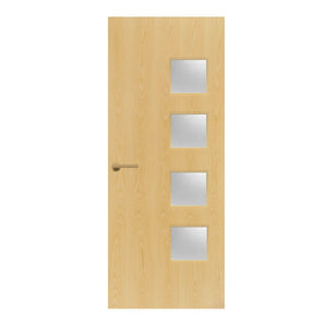 Ash Veneer - 26G - Glazed Door (FD30)