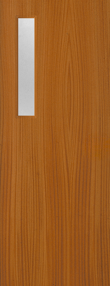 Sapele Veneer - 3G - Glazed Door (FD30)