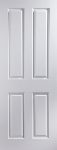 4 Panel Door FD30 Grained