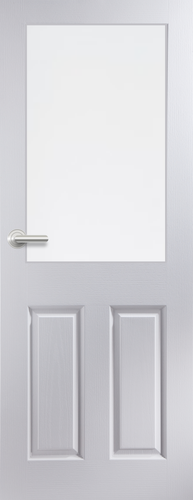 4 Panel Glazed Door FD30 Grained (T2-All-Panel)