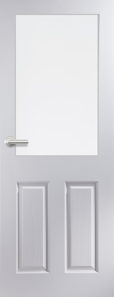4 Panel Glazed Door FD30 (Smooth/Grained) (T2-All-Panel)