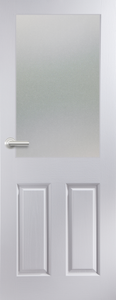 4 Panel Glazed Door FD30 Grained (T2-All-Panel)