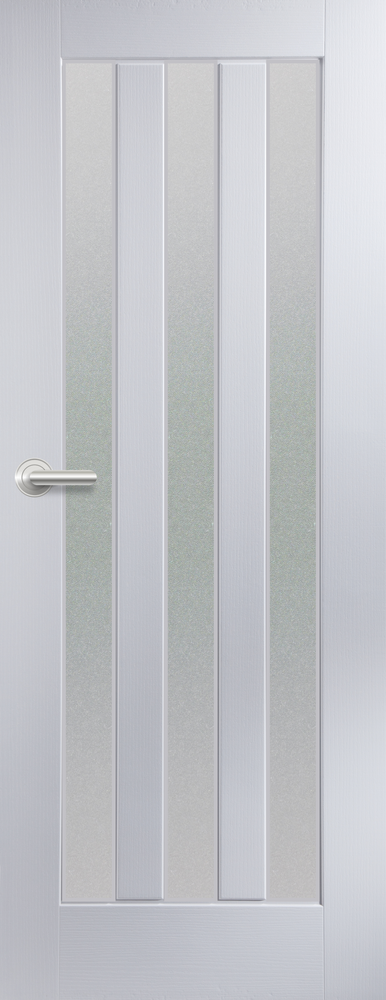 5 Panel Vertical Grained Newark - 3 Panel Glazed Door - FD30