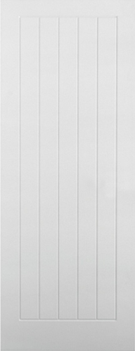 5 Panel Vertical Door FD30 Grained Newark