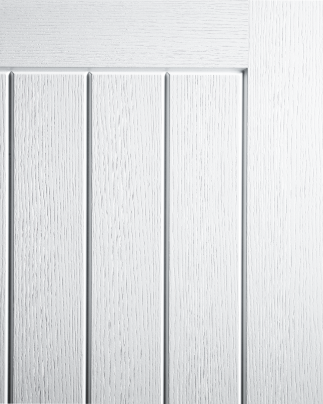 5 Panel Vertical Door FD30 Grained Newark