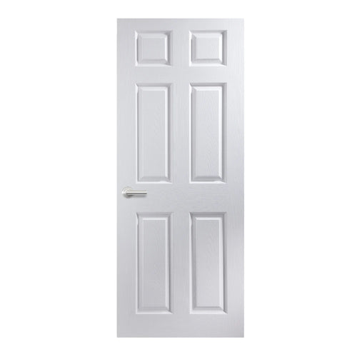 6 Panel Door Grained