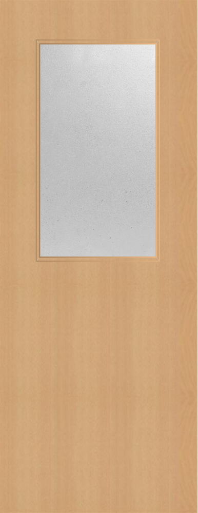 Beech Veneer - 8G - Glazed Fire Door FD60