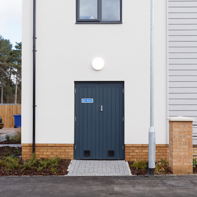 Pair Softwood FLB doors Inc Frame & Cill