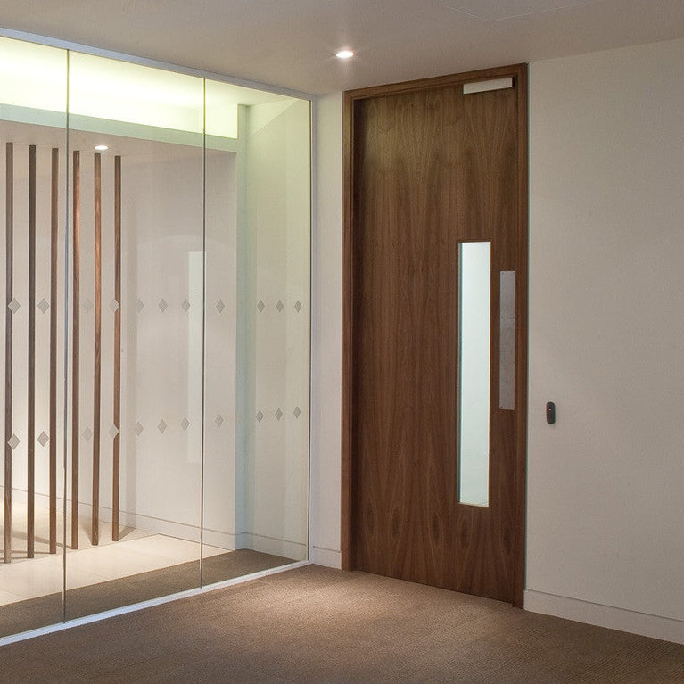 Veneer Flush Door FD30 Walnut