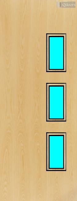Ash Veneer - 28G - Glazed Door (FD30)