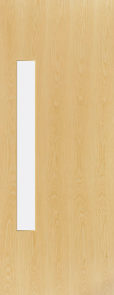 Ash Veneer - 18G - Glazed Door (FD30)