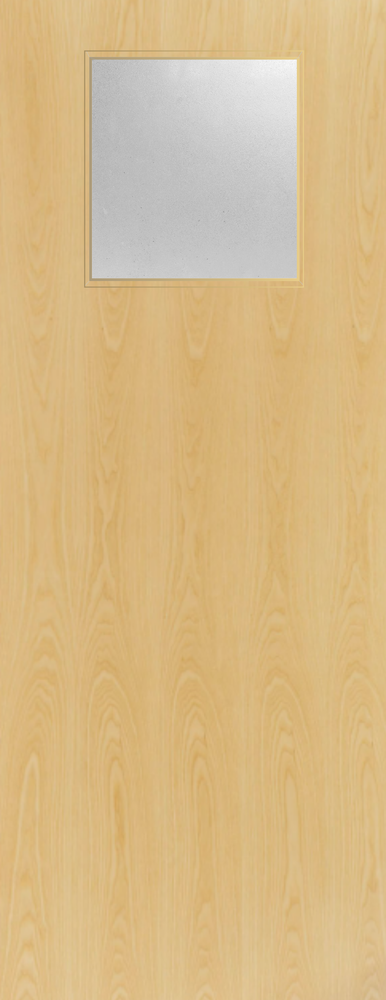 Ash Veneer - 1G - Glazed Door (FD30)