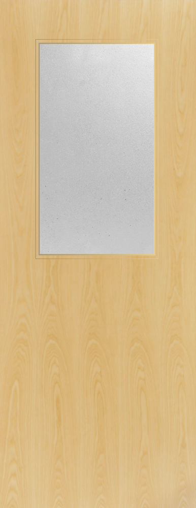 Ash Veneer - 8G - Glazed Door (FD30)