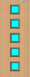 Beech Veneer - 10G - Glazed Door (FD30)