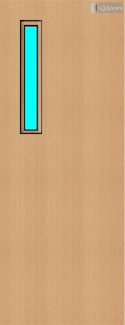 Beech Veneer - 3G - Glazed Door (FD30)