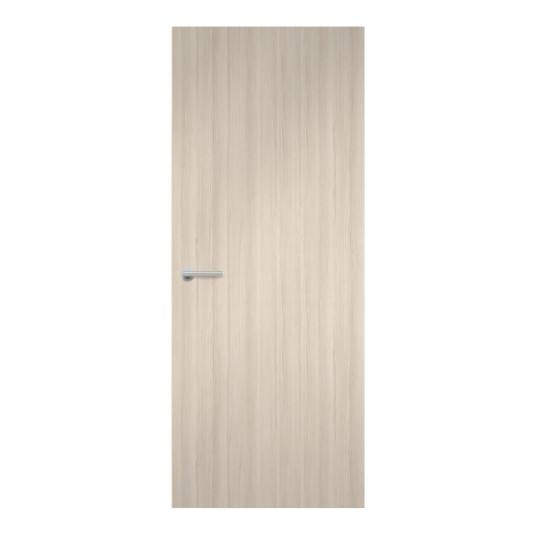 Sevilla Ash Egger laminate door in a naturally light tone, front view