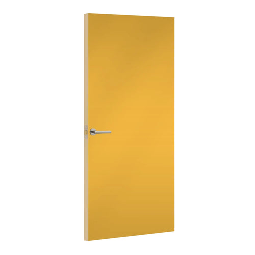 Sol Formica laminate door, angled view with light edge lippings