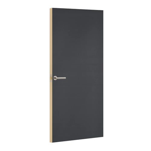 Radon Formica laminate door, angled view with light edge lippings