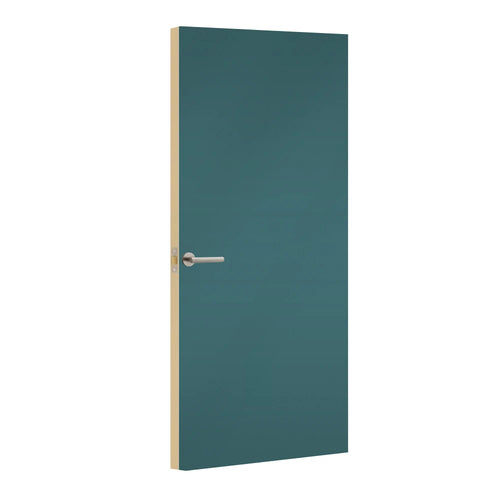 Grotto Formica laminate door, angled view with light edge lippings