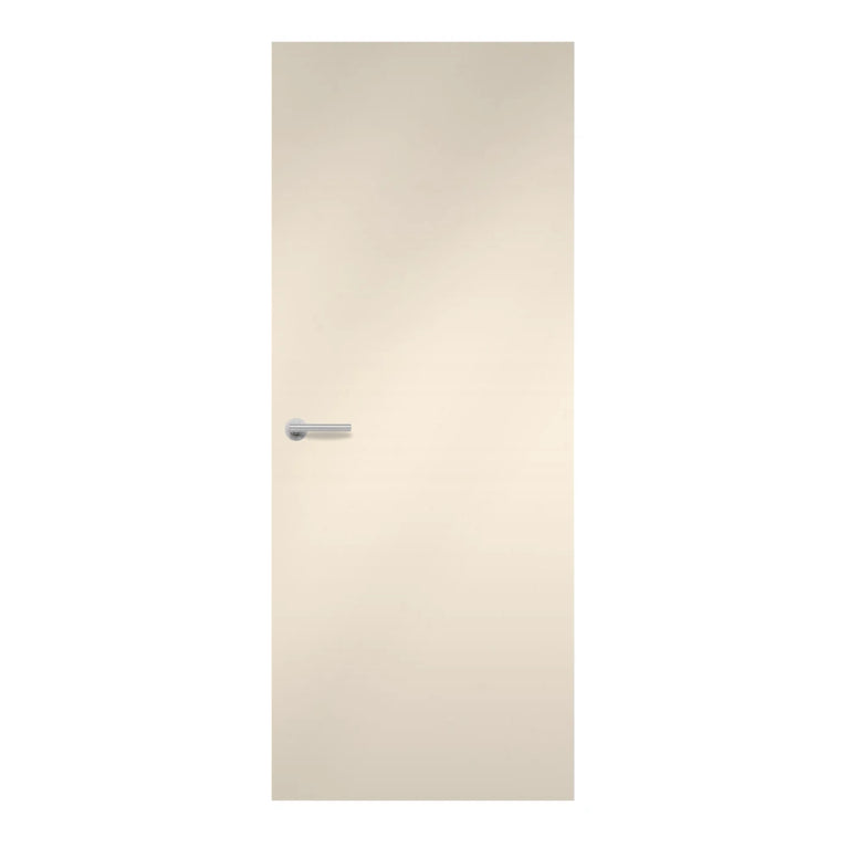Antique White Formica laminate door in a classic off-white shade, front view