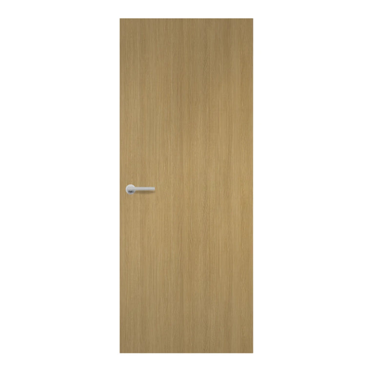 Aged Ash Formica laminate door inweathered ash finish, front view