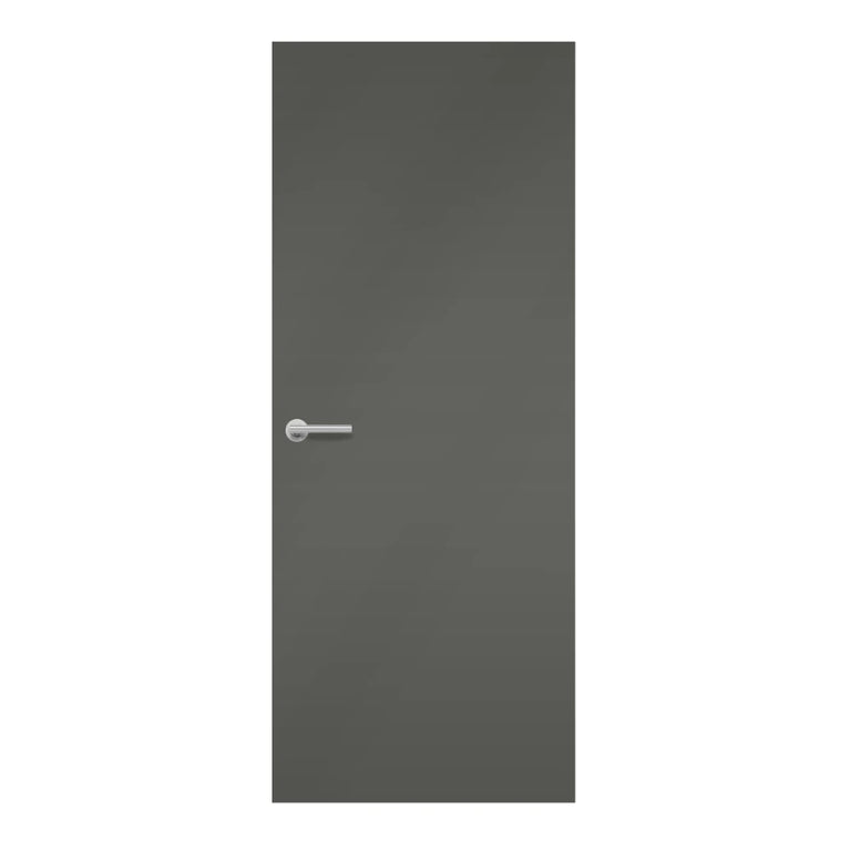 Citadel Formica laminate door in strong blue-grey tone, front view