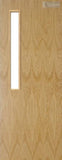 Oak Veneer - 7G - Glazed Door (FD30)