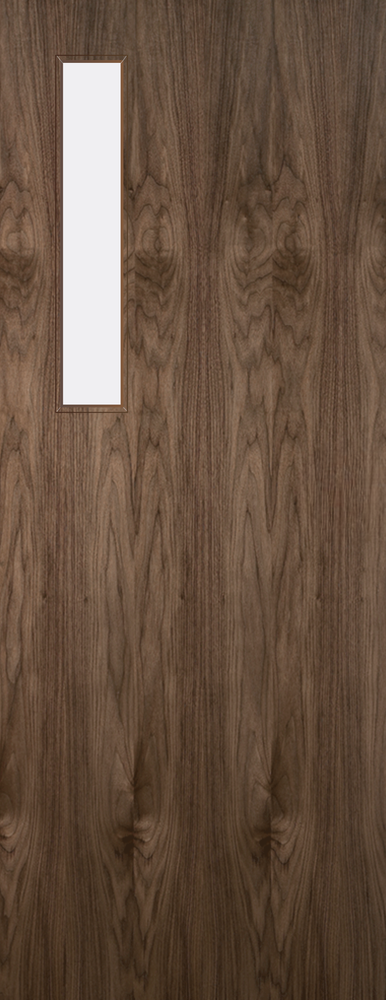 Walnut Veneer - 3G - Glazed Door (FD30)