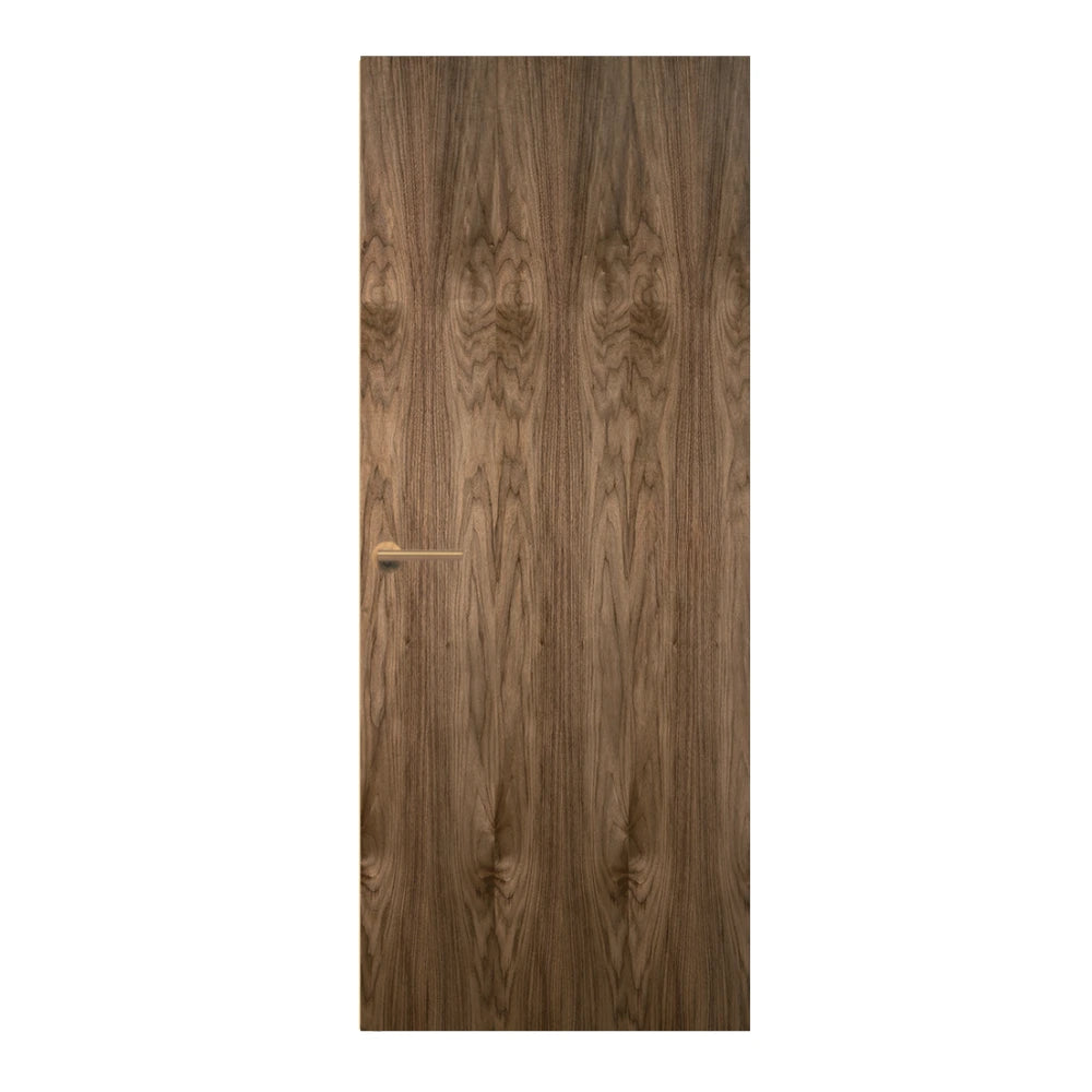 Walnut Veneer Flush FD30 Fire Door