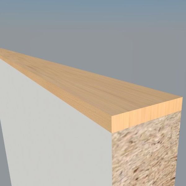 Steamed Beech hardwood door lipping meeting FD30/FD60 fire ratings
