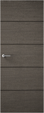 Portfolio Charcoal Grey 4 Line Horizontal Door