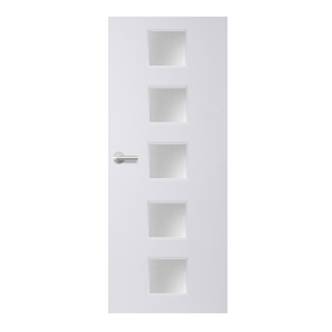 Paint Grade - 10G - Glazed Fire Door FD60