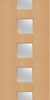 Beech Veneer - 10G - Glazed Fire Door FD60