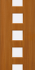 Sapele Veneer - 10G - Glazed Door (FD30)