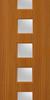 Sapele Veneer - 10G - Glazed Door (FD30)