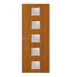 Sapele Veneer - 10G - Glazed Door (FD30)