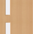 Beech Veneer - 16G - Glazed Door (FD30)