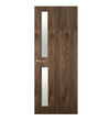 Walnut Veneer - 16G - Glazed Door (FD30)